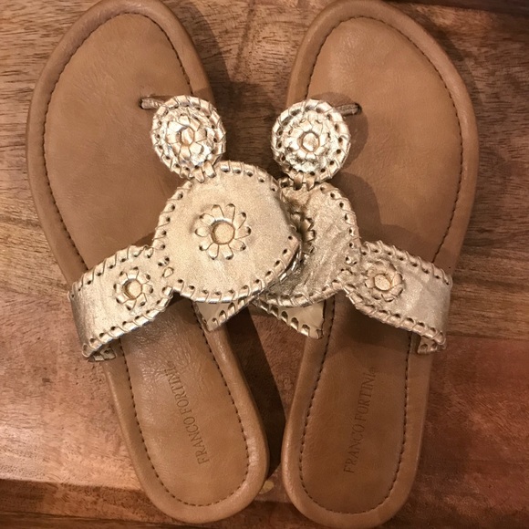 franco fortini flip flops